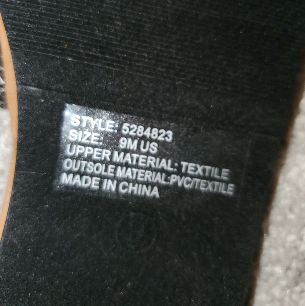 NWOT BLACK MESH SANDALS - Picture 4 of 4